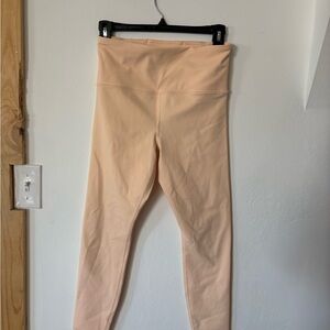 Athleta women Leggings in Soft Peach